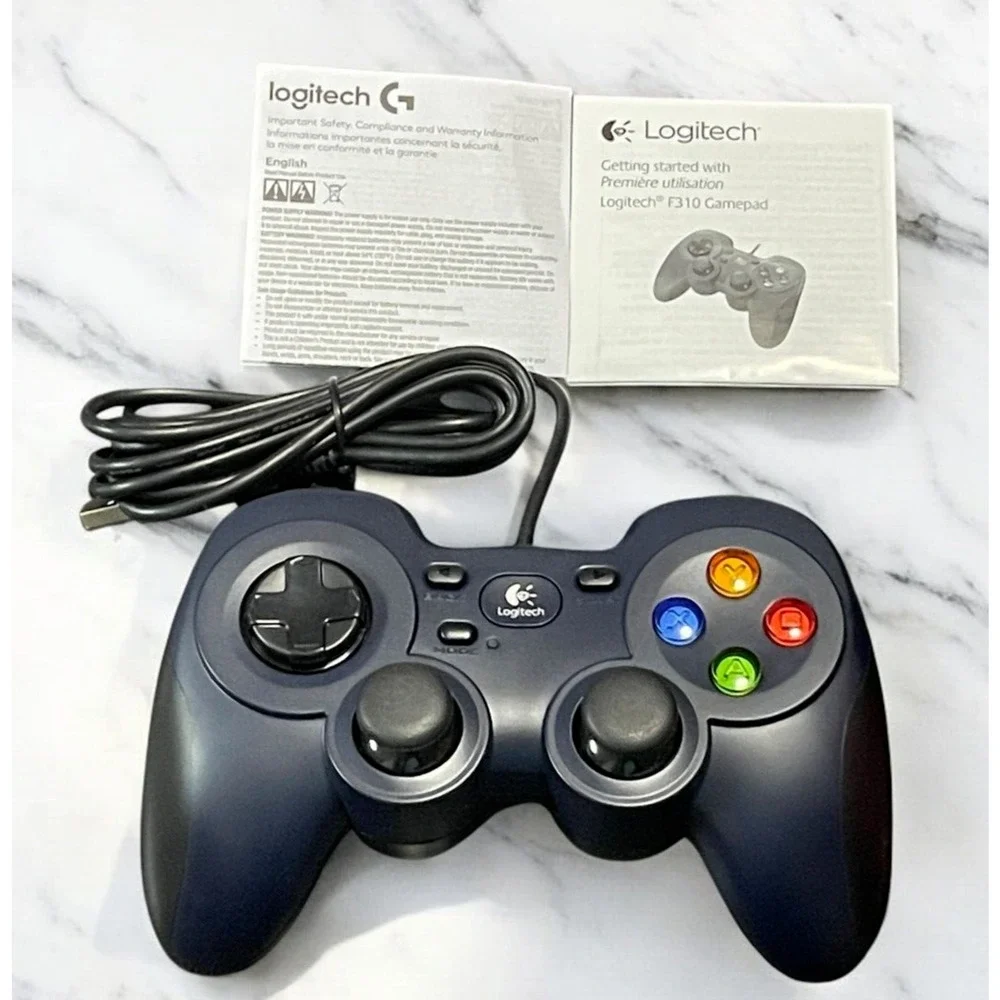 Logitech G F310 Wired Gamepad Controller for PC - Console Like Layout D-Pad